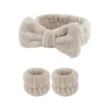 3Pcs Spa Headband Wristband for Washing Face Microfiber Makeup Towel Hair Bands Washband Scrunchies Absorbent Wrist Sweatband - Image 16